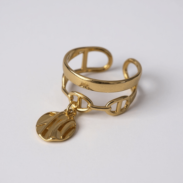 Bague Breloque Chaîne