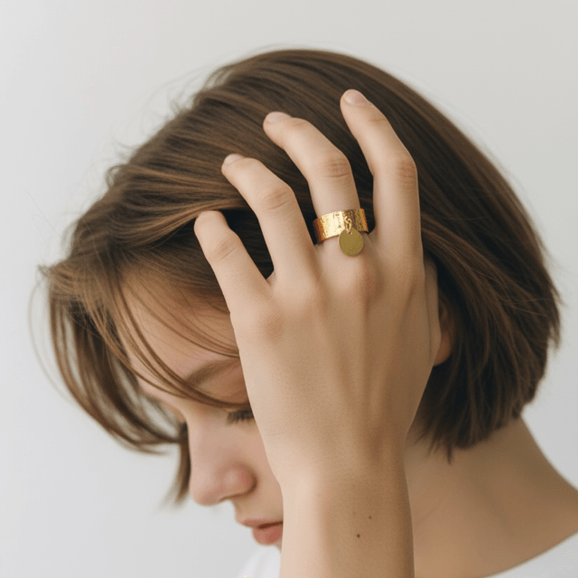 Bague Breloque Simple