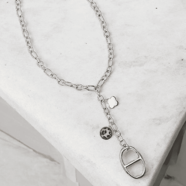 Collier Hesma Argenté 