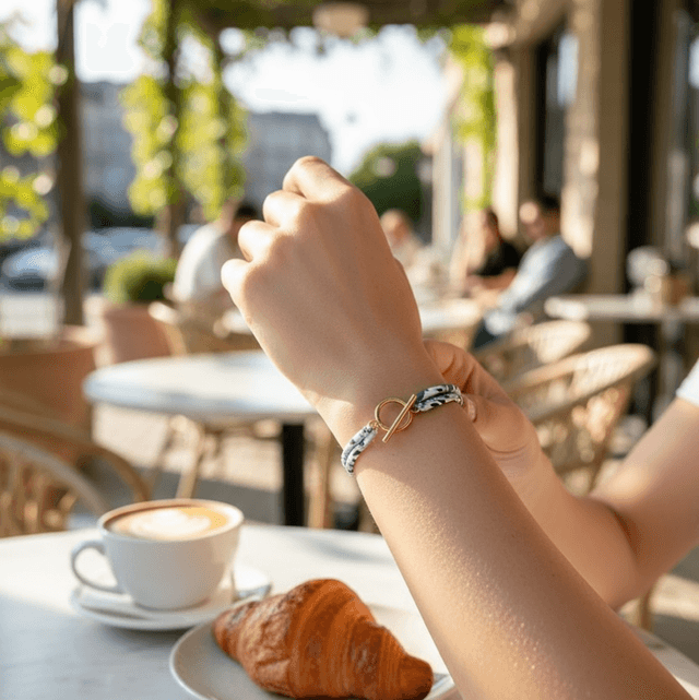 Bracelet Amandine Liberty Bleu