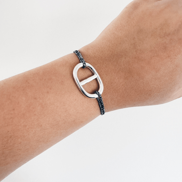 Bracelet Cordon pailleté